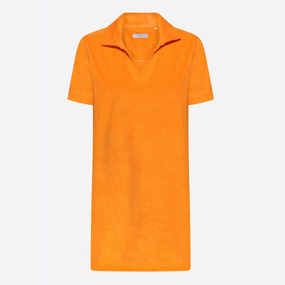 Terry Dress 6 Orange
