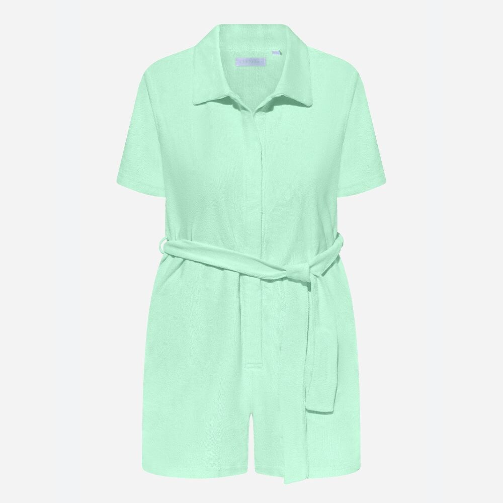 Terry Jumpsuit Light Green