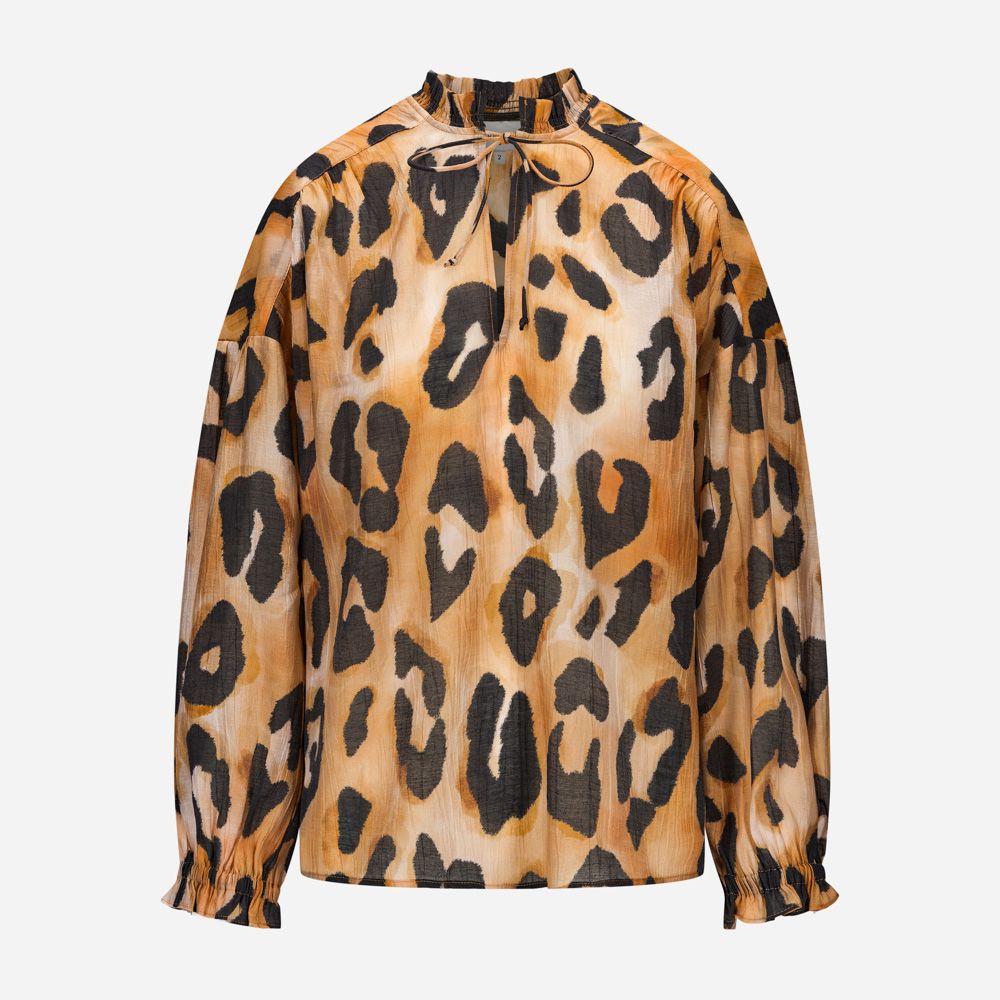 Cameron Leo Blouse 900 Raven