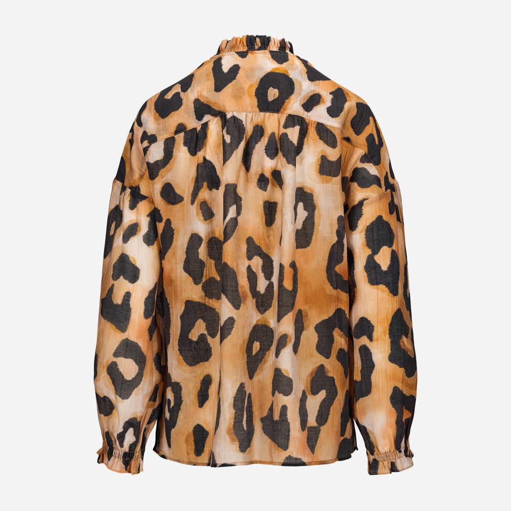 Cameron Leo Blouse 900 Raven