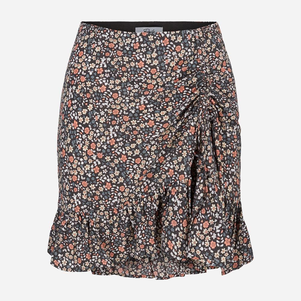 Lara Black Vintage Floral