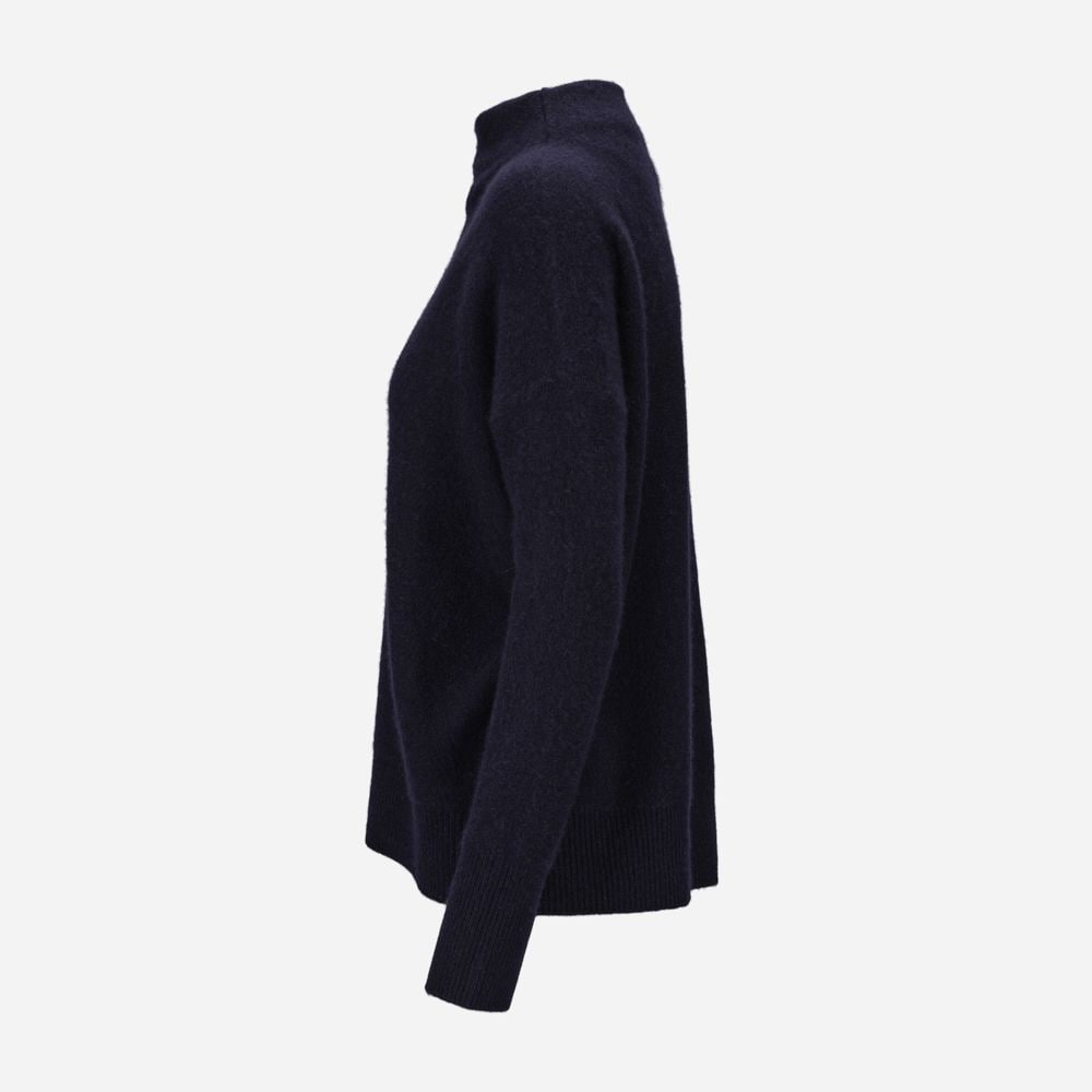 Boiled Funnel Nk Pullover 403 Costal Blue