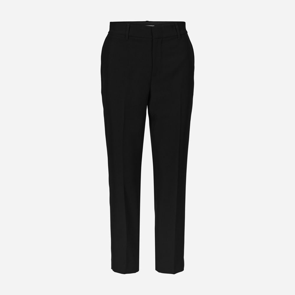 Soft Tailored Trouser 001 Blk