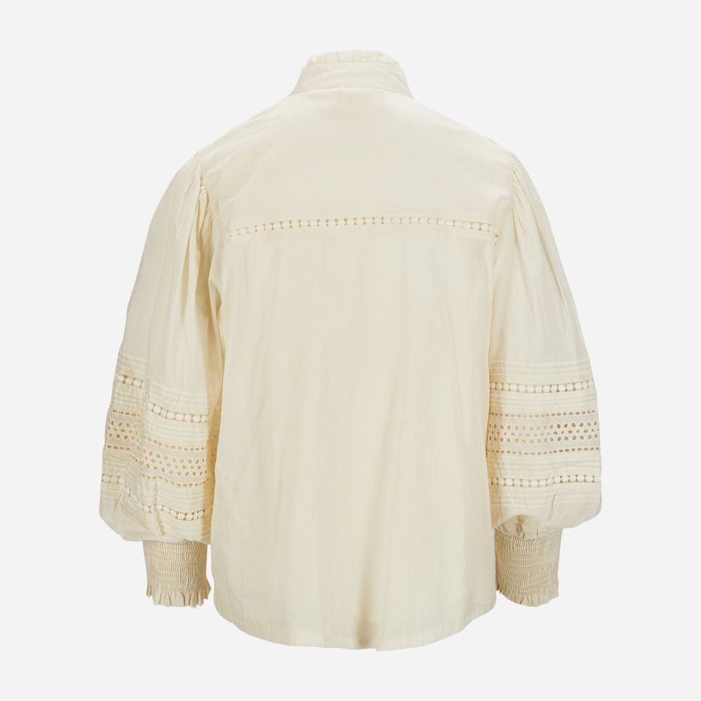 Mystical Embrodery Blouse Ivory