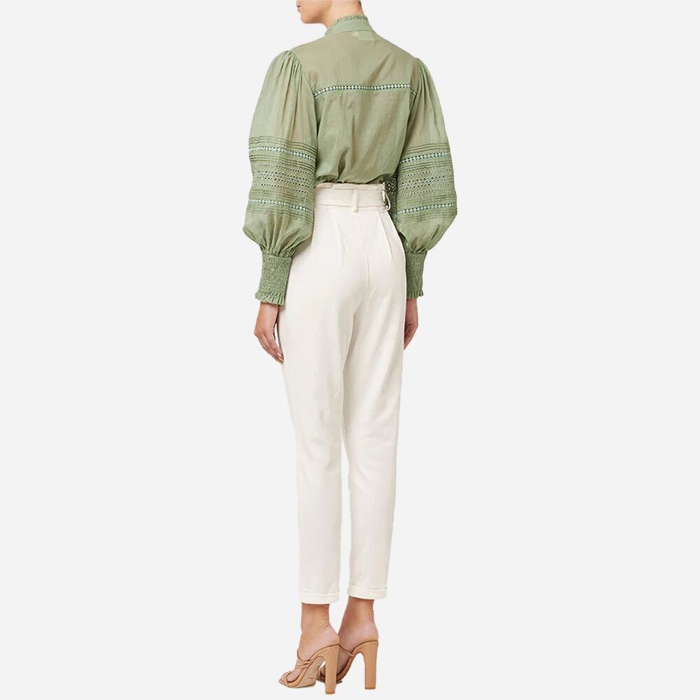 Mystical Embrodery Blouse Moss