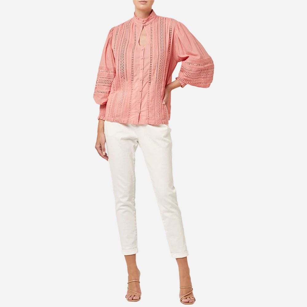 Mystical Embrodery Blouse Wild Rose