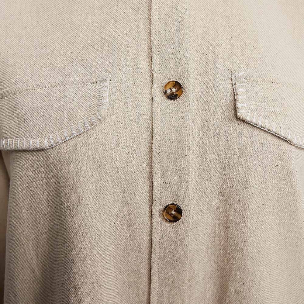 Dais Stitch Shirt Sand