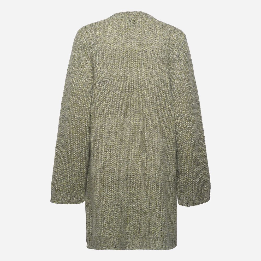 Passage Knit Cardigan Green Mix