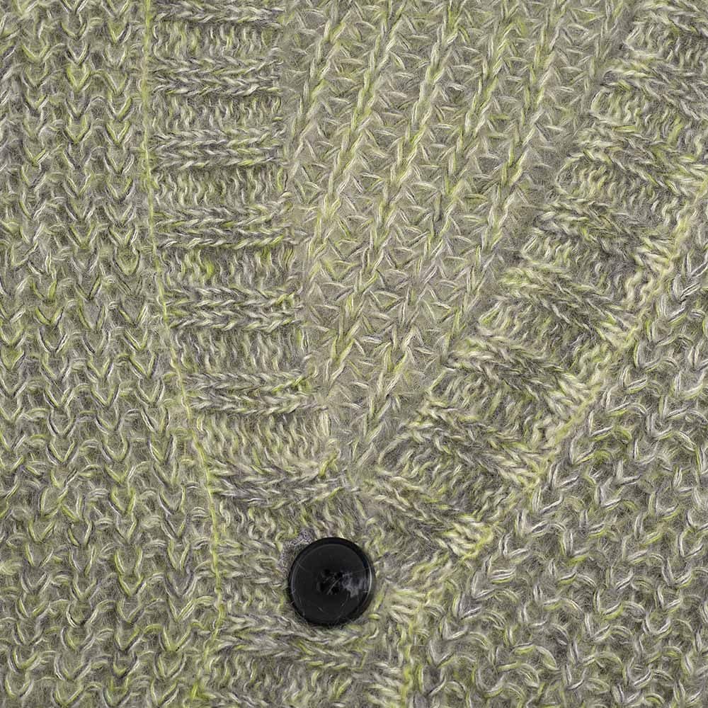 Passage Knit Cardigan Green Mix