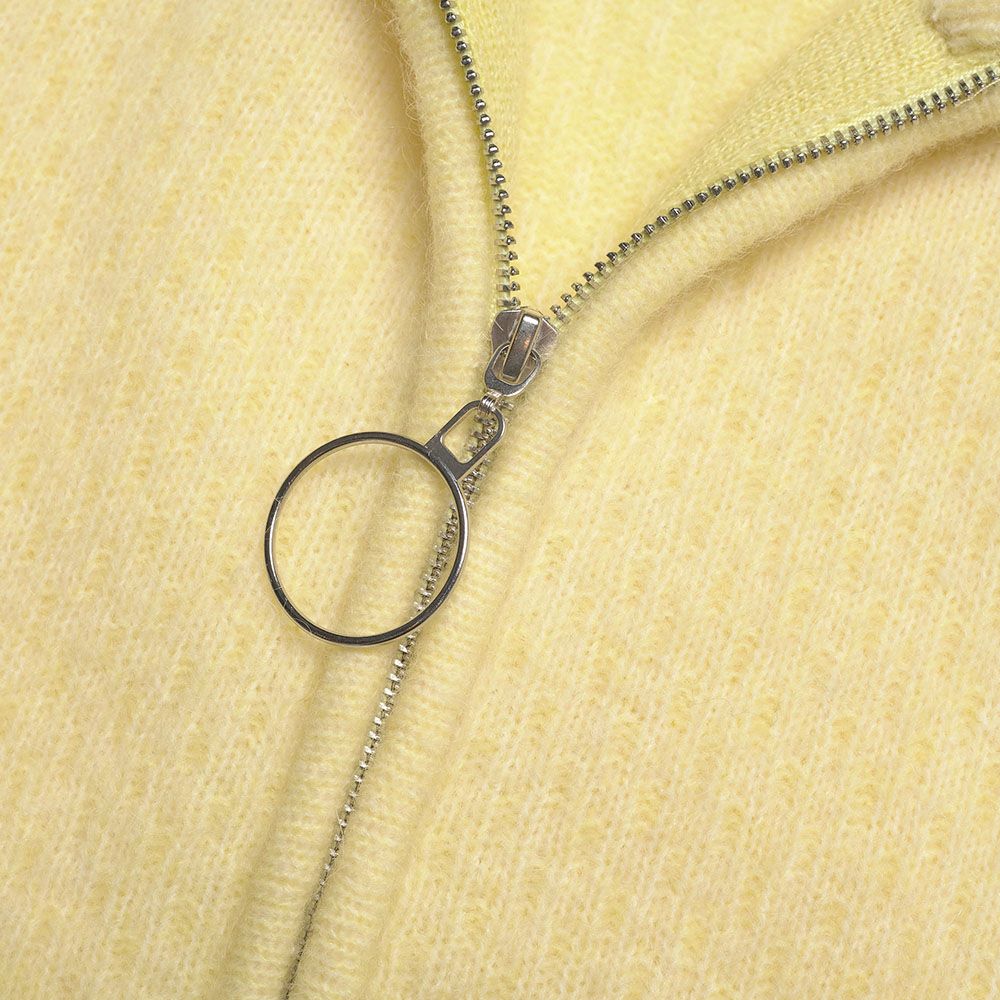 Tine Knit Cardigan Yellow