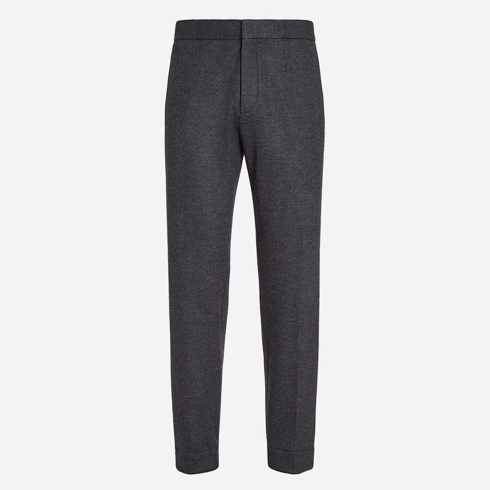 Long Formal Trouser - Dk Grey Sld