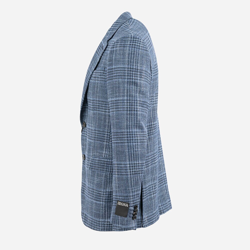 Formal Jacket - Blue Navy Check