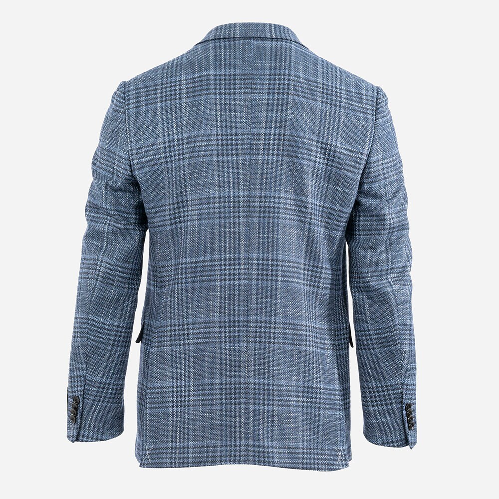 Formal Jacket - Blue Navy Check