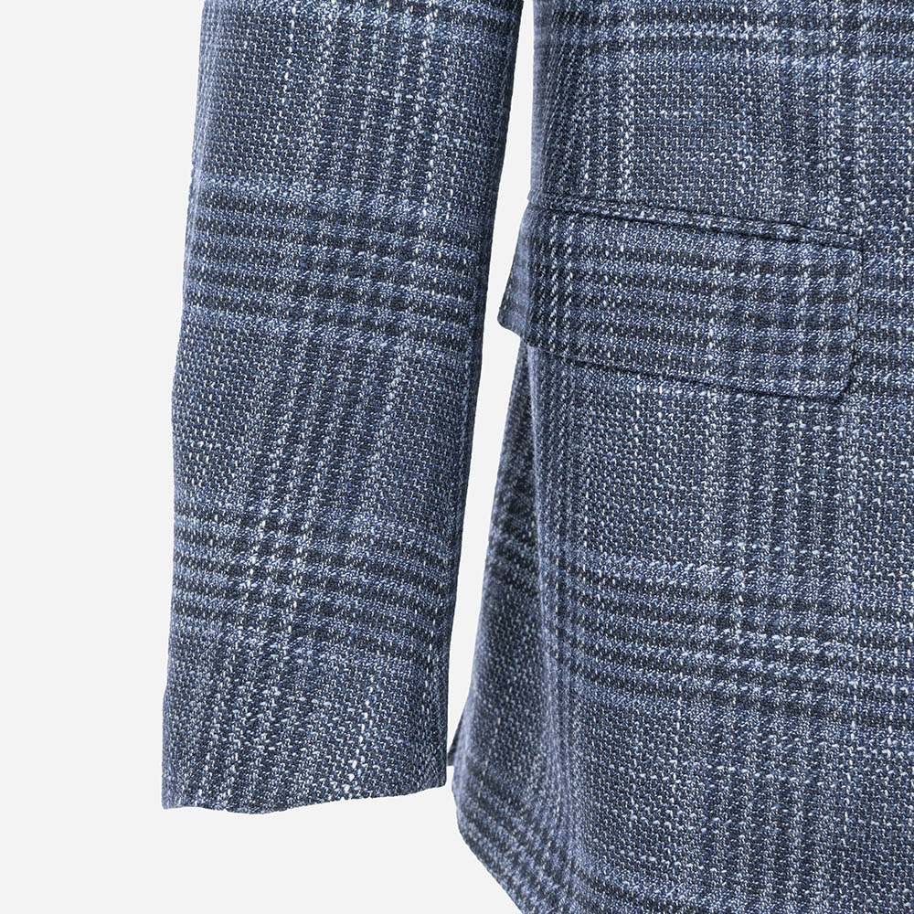 Formal Jacket - Blue Navy Check
