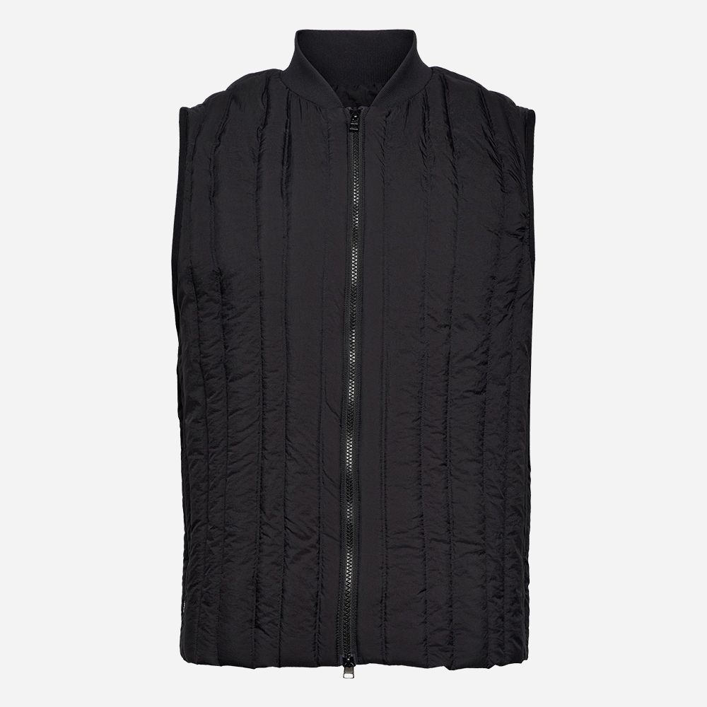 Aff Down Gilet Black