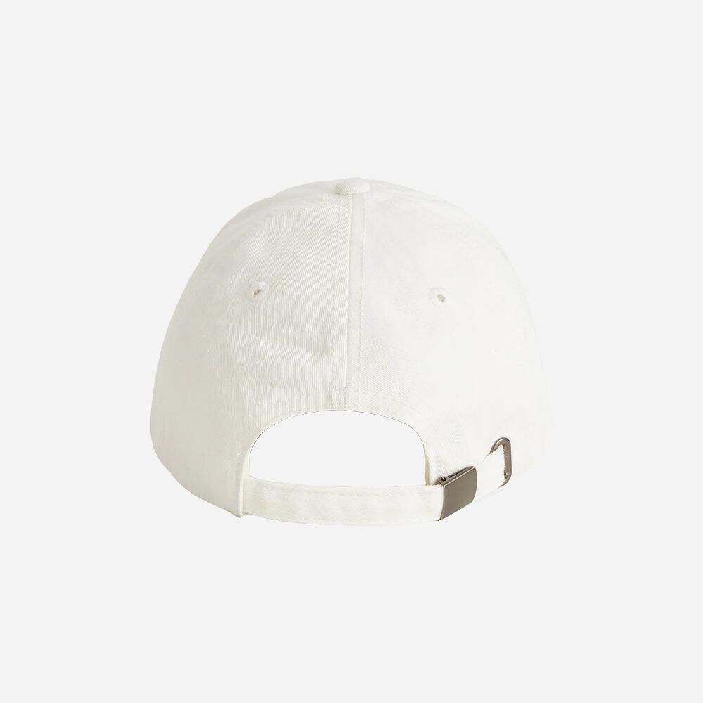 Sirup Washed Caps Ecru