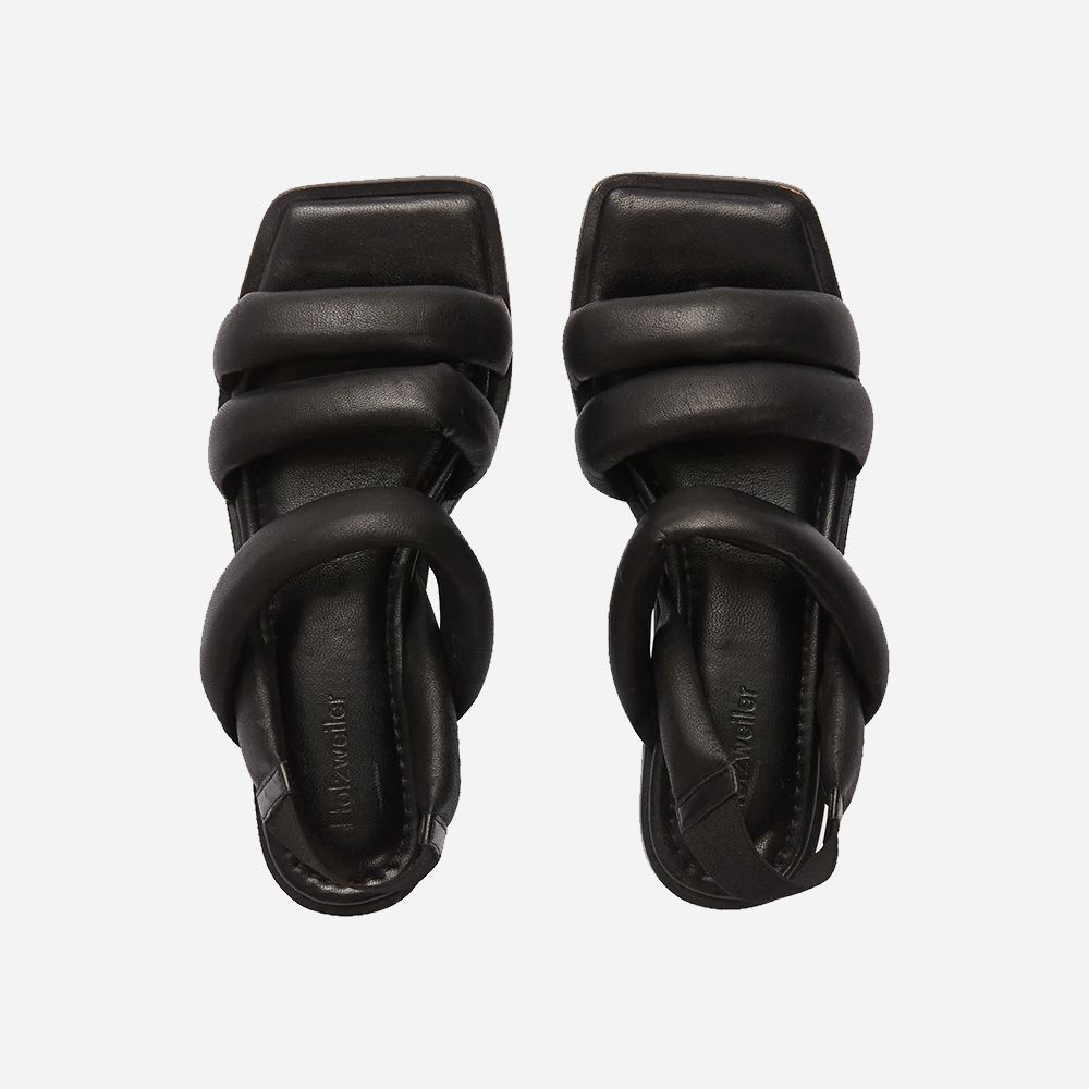Kate Padded Sandal Black