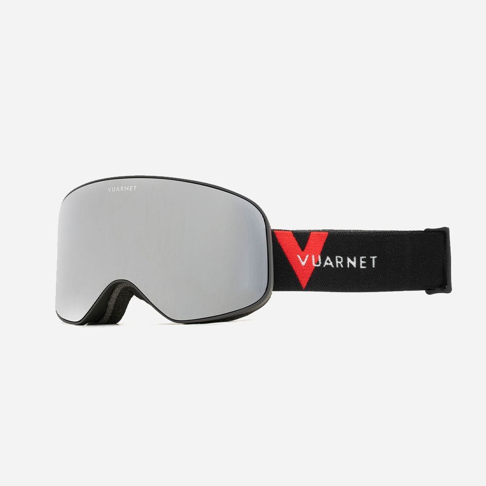 Ski Goggles Noir /Ecran Grey Silver Flash