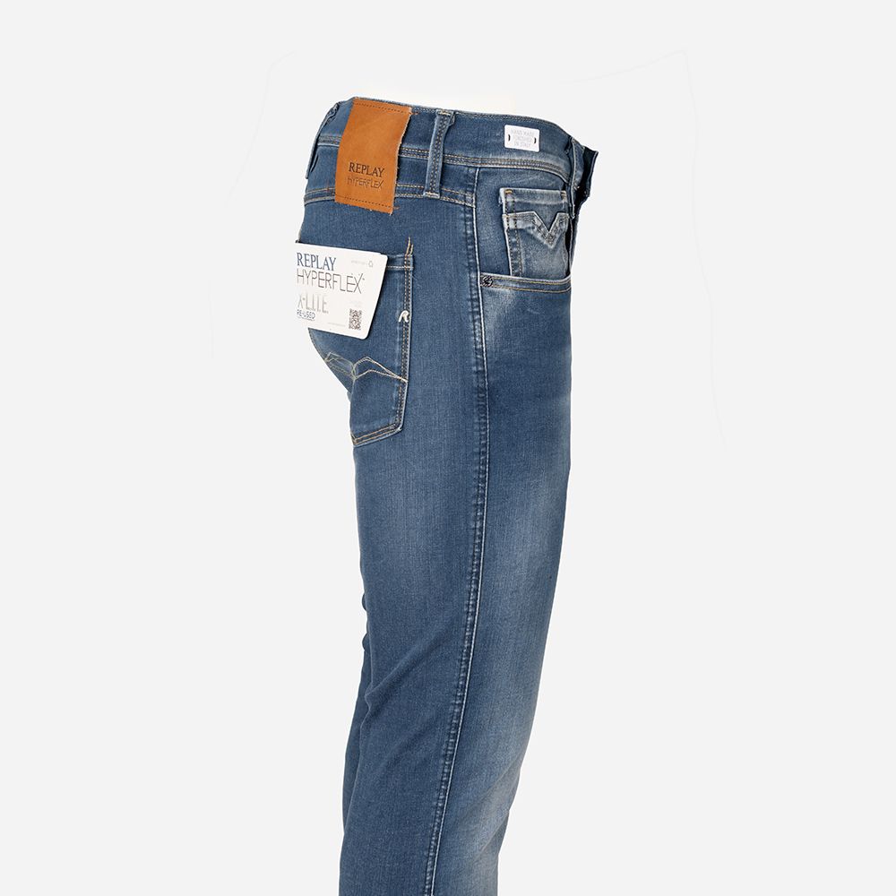 Anbass - Medium Blue Washed