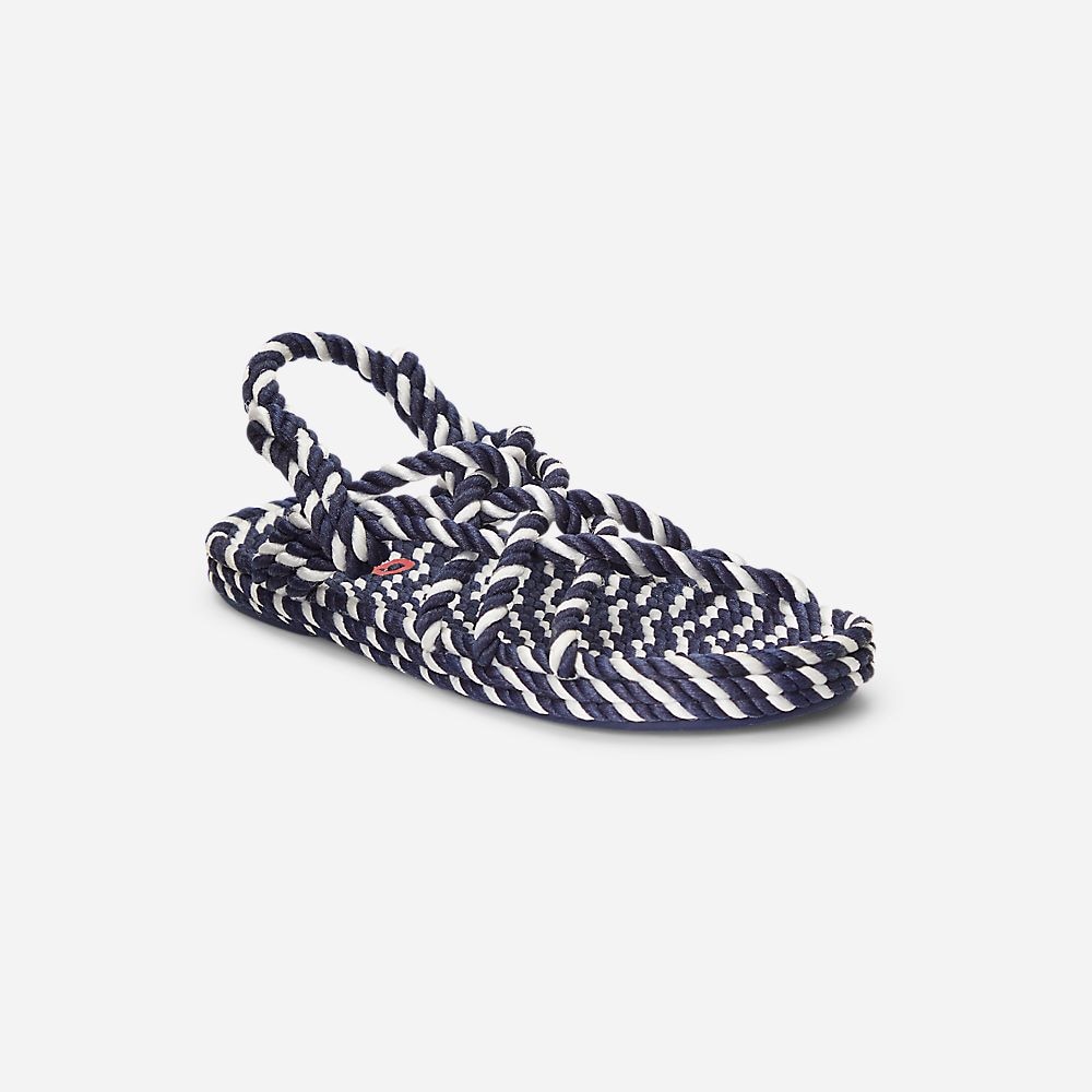 Cord Sandal Blå