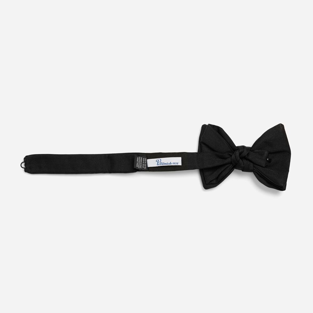 To Make 8 Cm Col Faille Black Rib