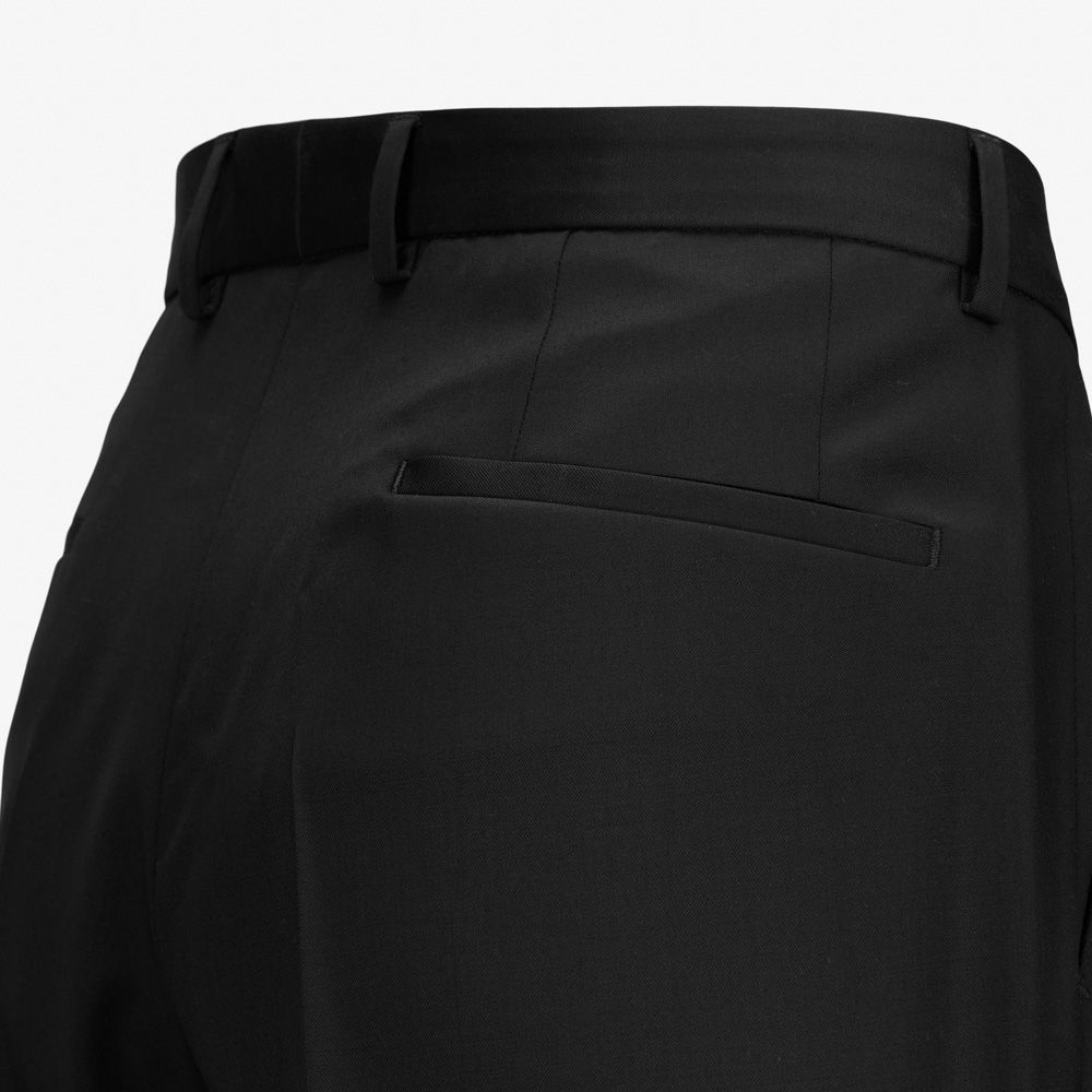Genius Suit Trouser - Black
