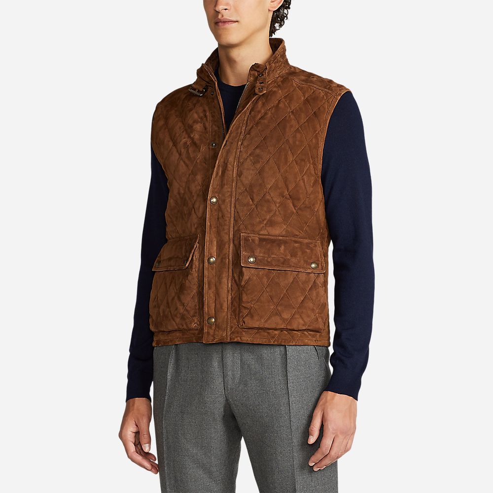 Leyland-Insulated-Vest Chestnut Brown