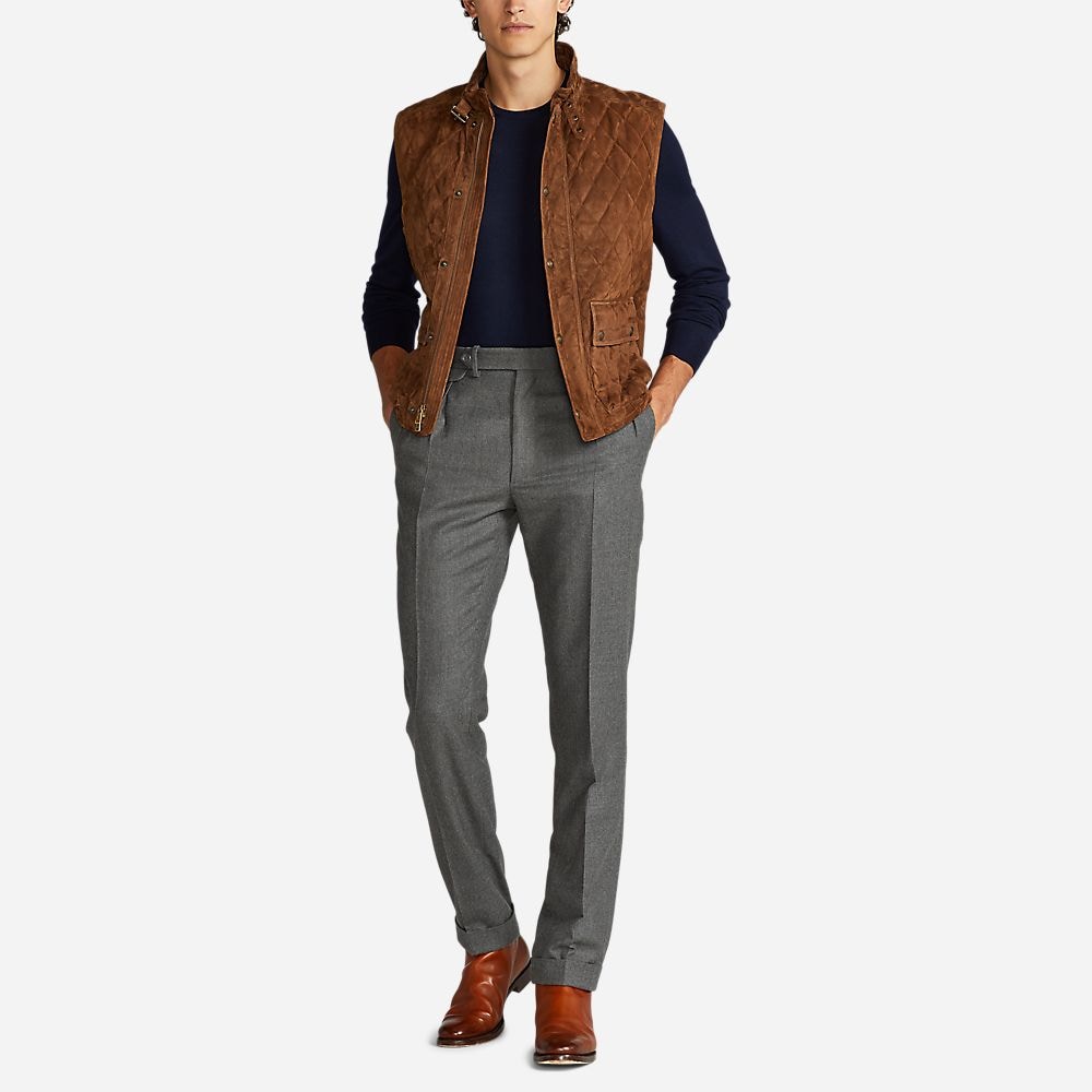 Leyland-Insulated-Vest Chestnut Brown