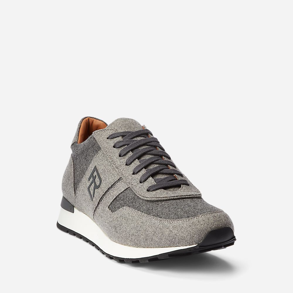 New Ethan Sneakers Low Top Lace - Grey Multi