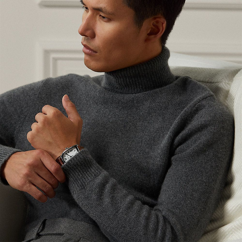 Tn Po-Long Sleeve-Sweater Medium Grey Melange