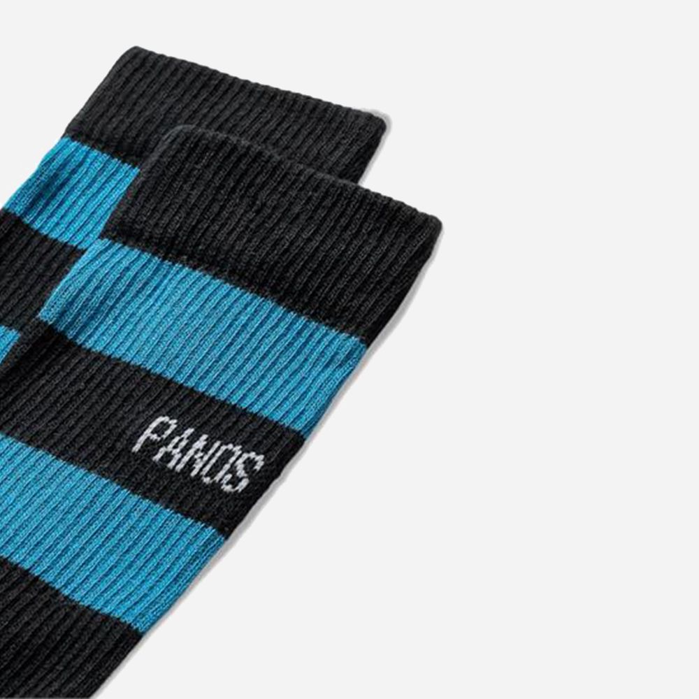 Pe 3pk Sports Stripe Black/Marine Blue/Grey Htr