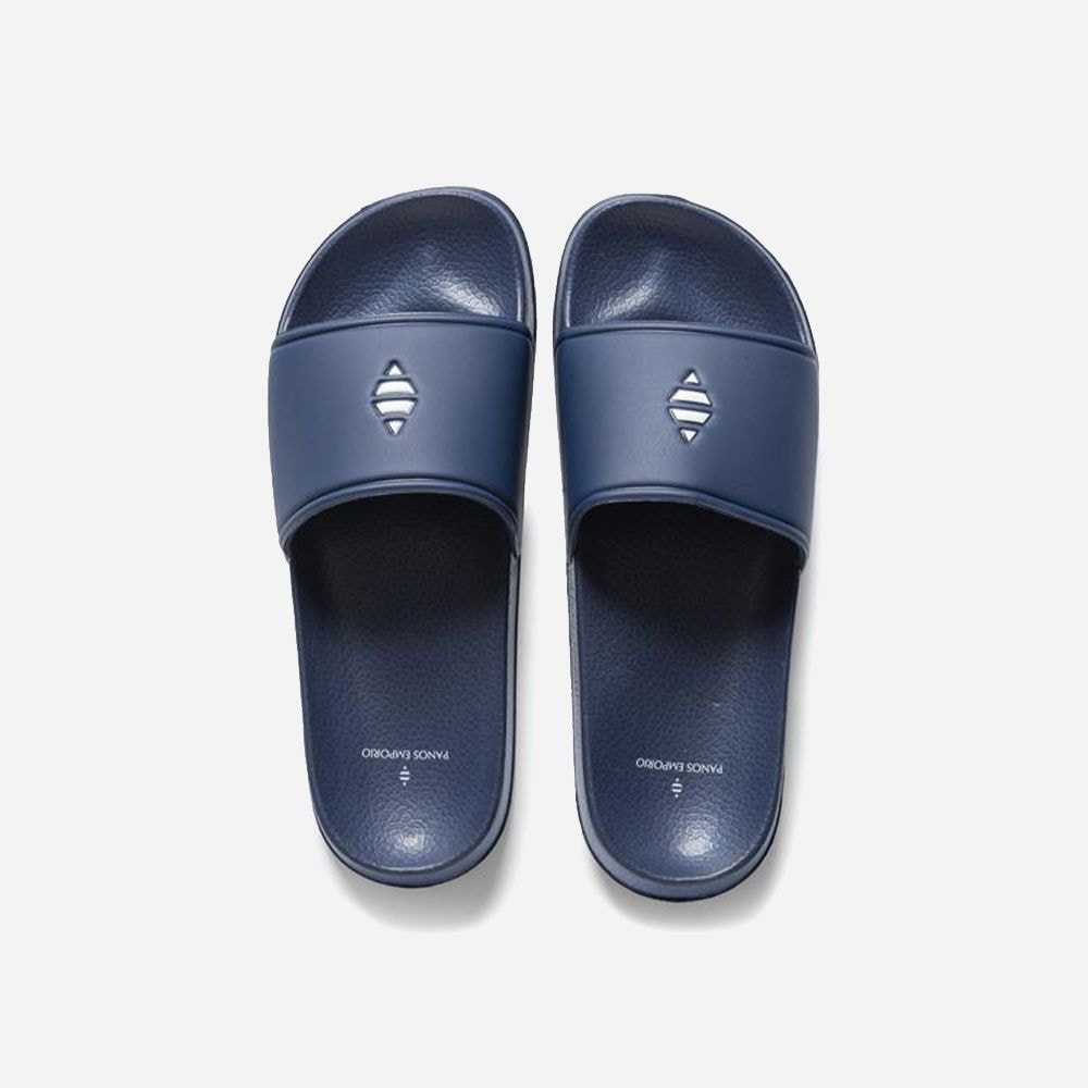 Pe  Slide Sandal Dark Blue/White