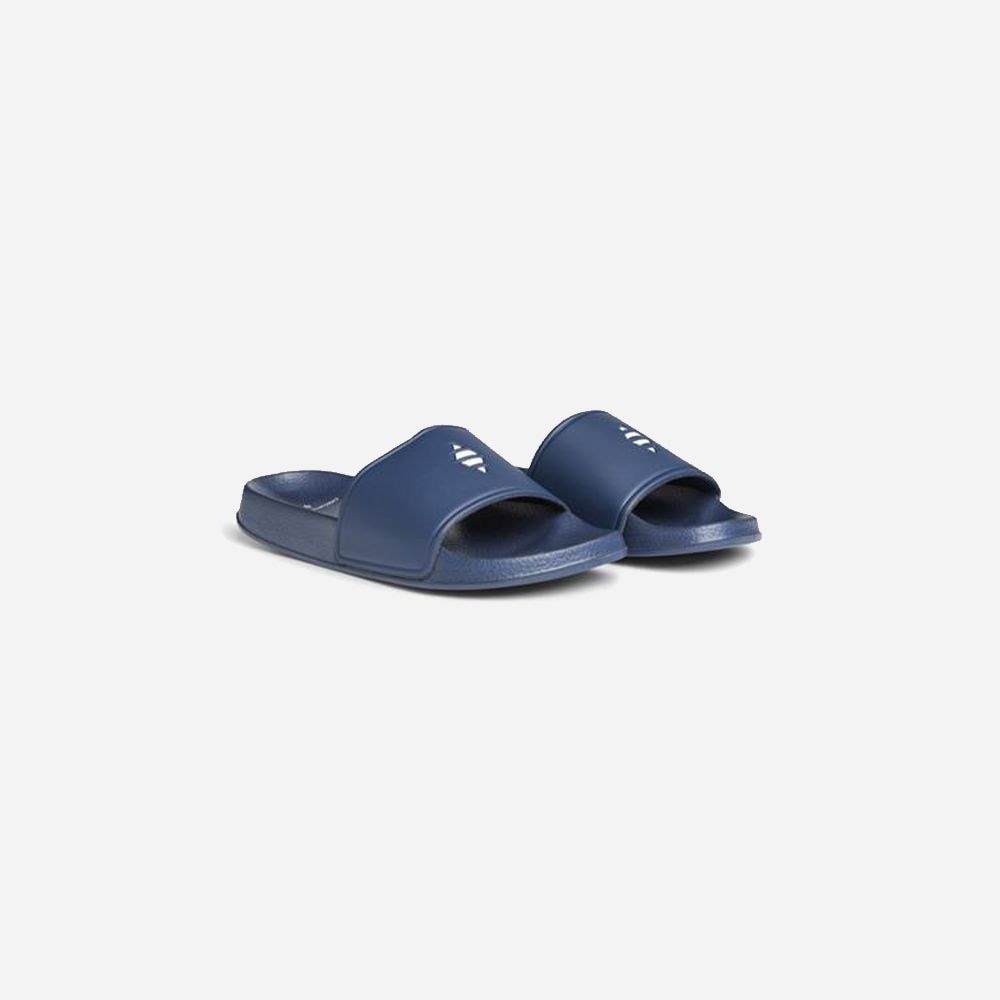 Pe  Slide Sandal Dark Blue/White