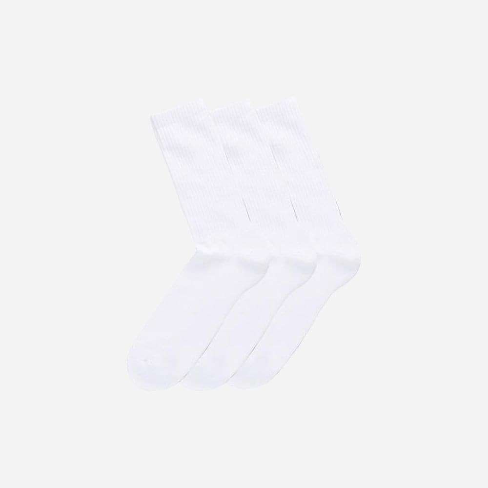 Pe 3pk Panos Organic Cotton Tennis White