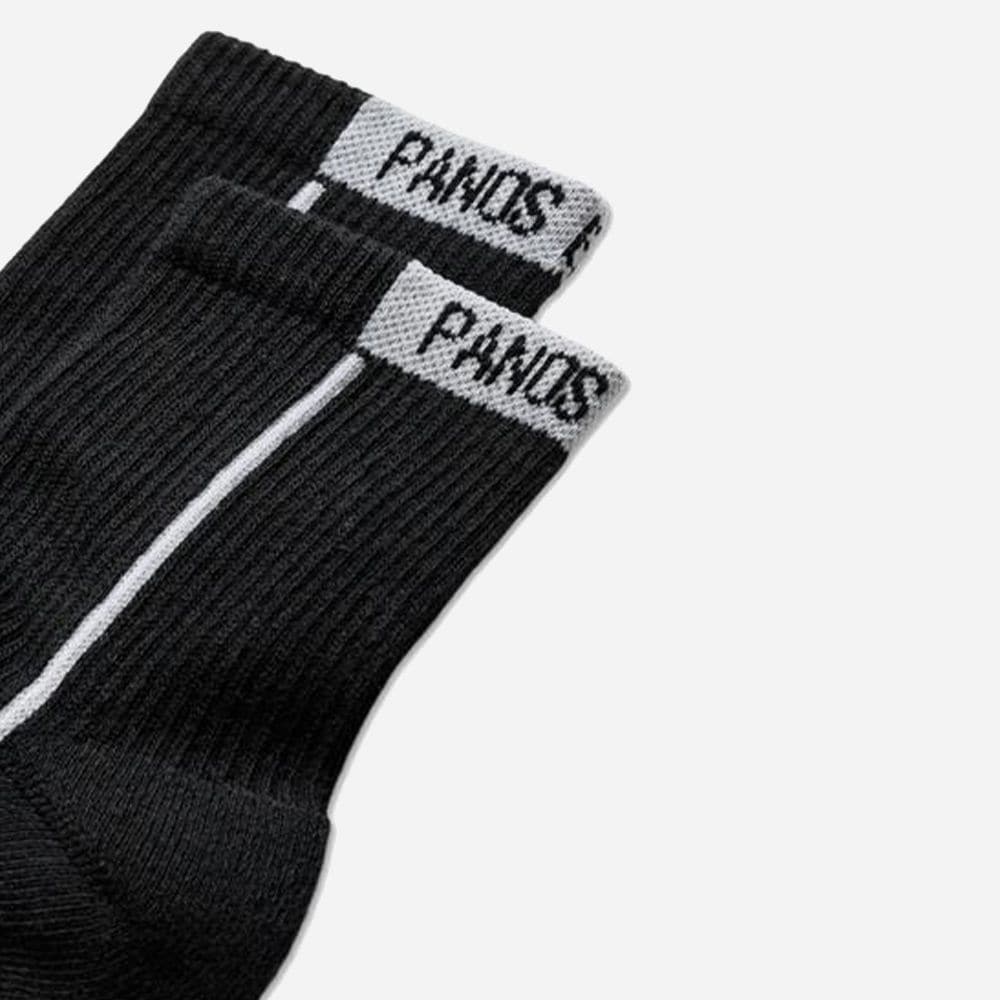 Pe 3pk Racer Stripe Quarter Black/Marine Blue/Grey Htr