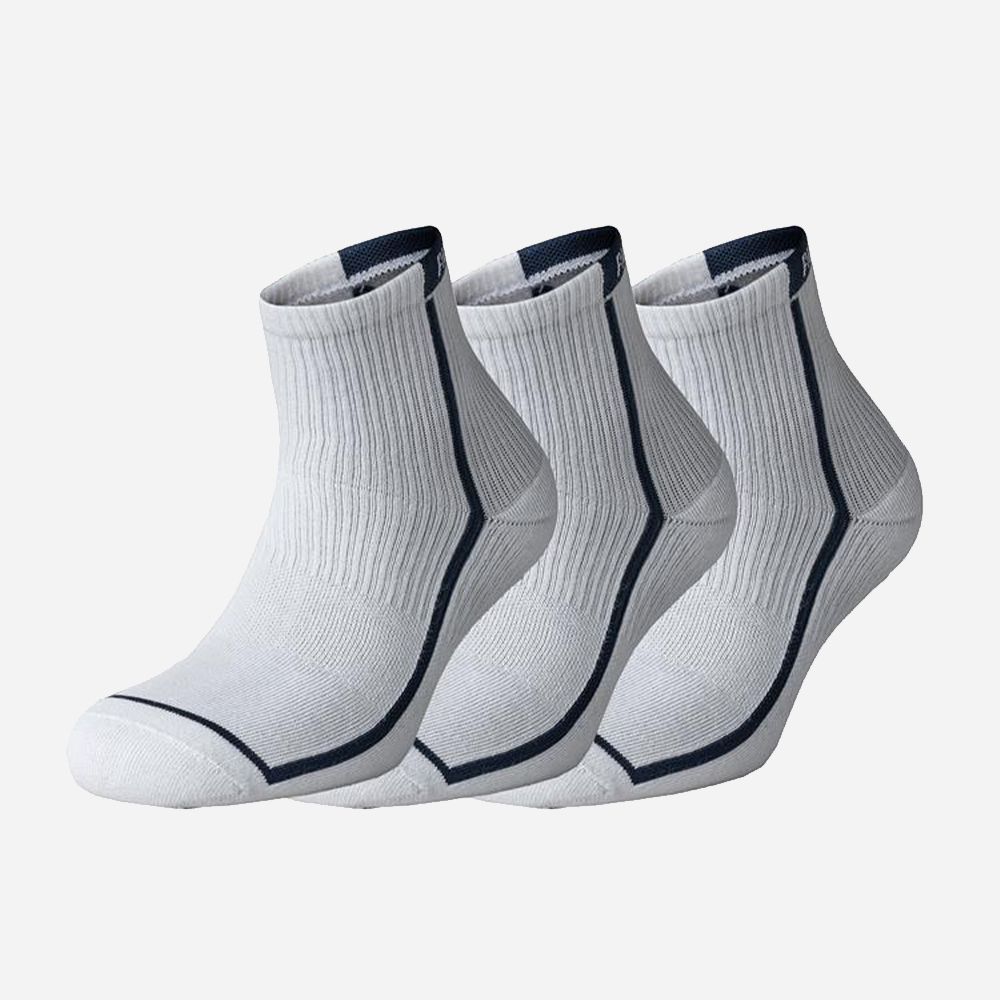 Pe 3pk Racer Stripe Quarter White