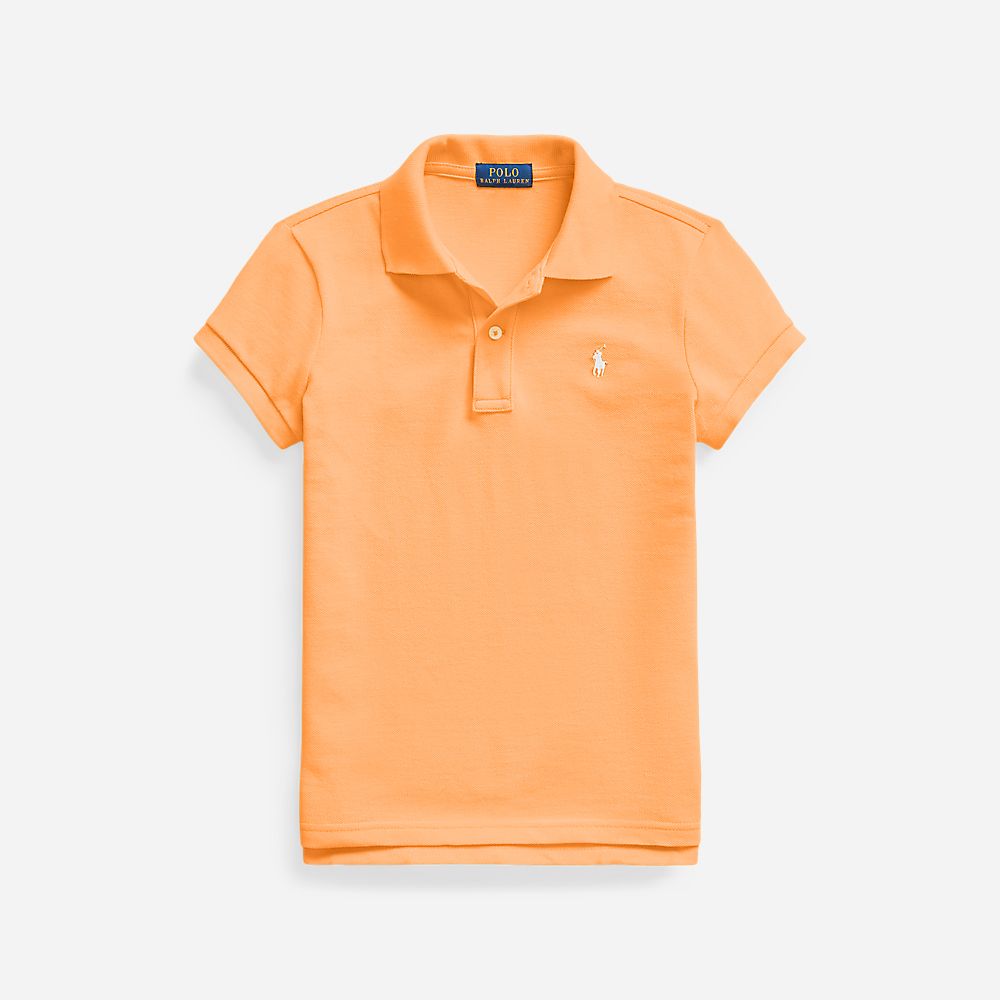 Ss Polo Shir-Tops-Knit 8-10y Key West Orange