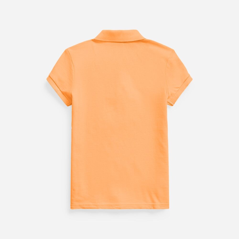 Ss Polo Shir-Tops-Knit 8-10y Key West Orange