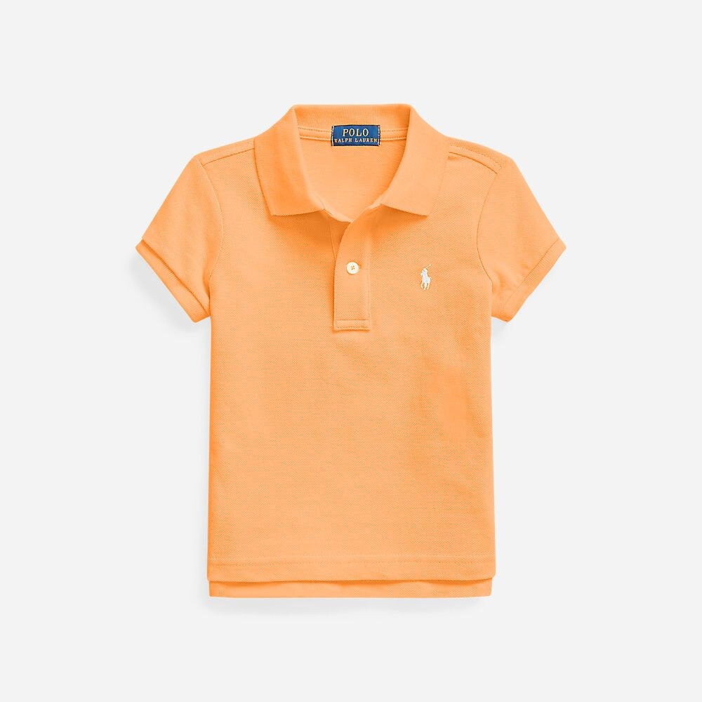 Ss Polo Shir-Tops-Knit 2-6y Key West Orange