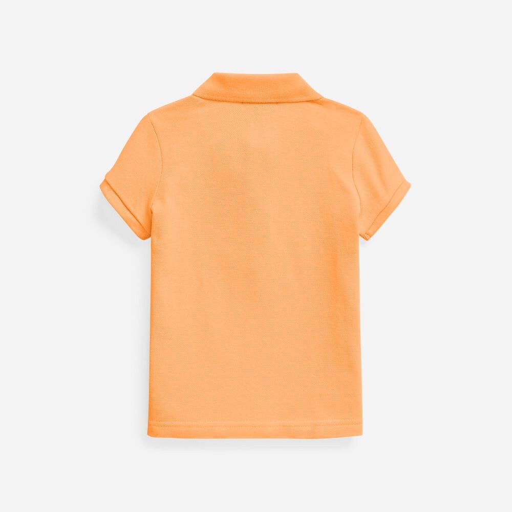 Ss Polo Shir-Tops-Knit 2-6y Key West Orange