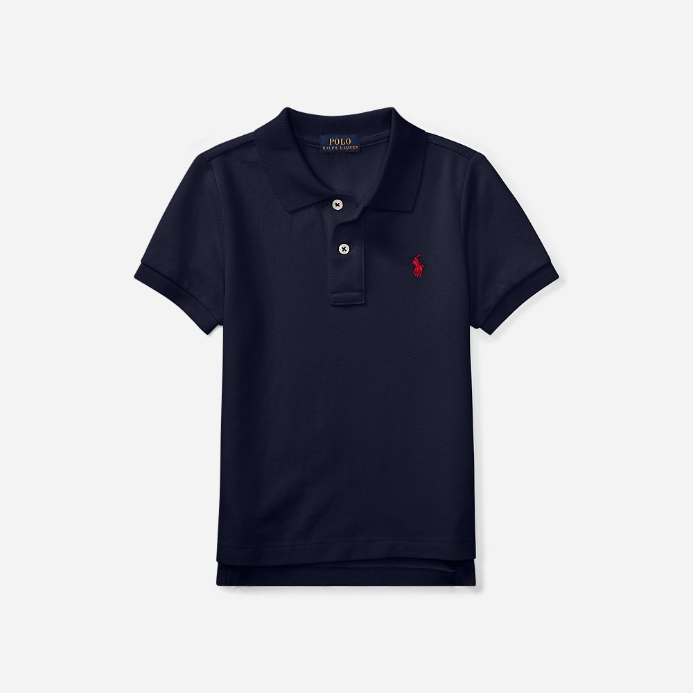 Polo-Tops-Knit 2-6y French Navy