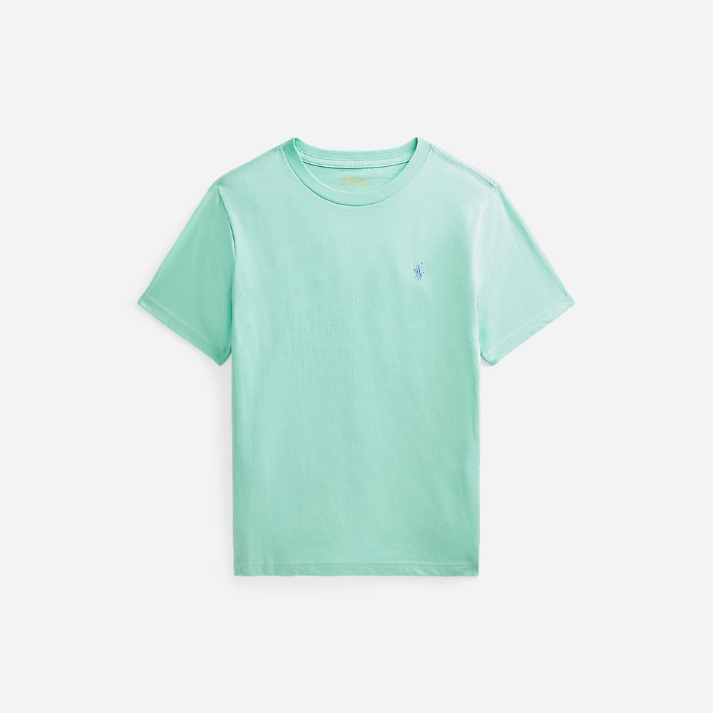 Ss Cn-Tops-T-Shirt 8-10y Aqua Verde/C1390