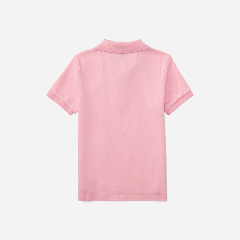 Polo-Tops-Knit 2-6y Carmel Pink