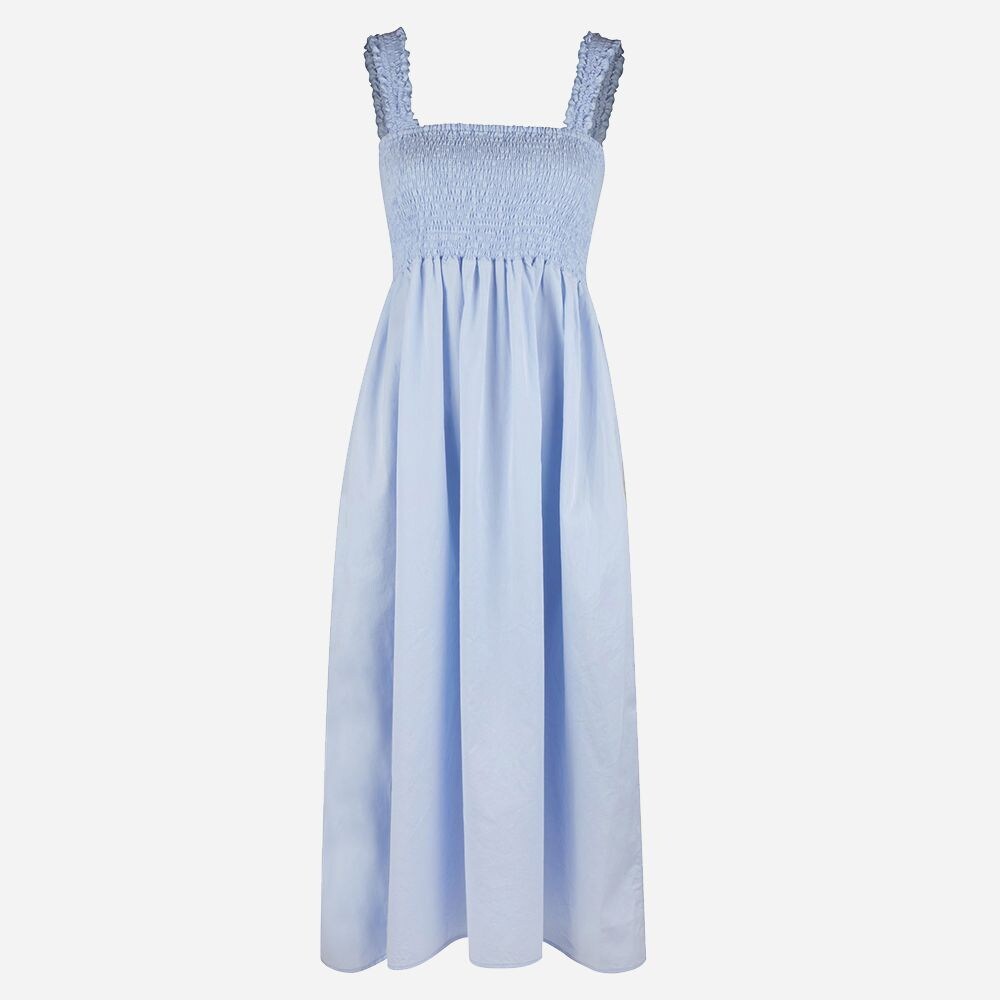 Catalina Dress Lys Blå