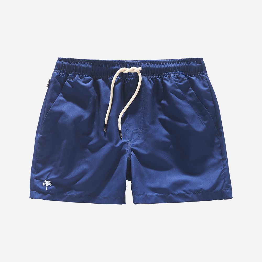 Dark Blue Swim Shorts Blue
