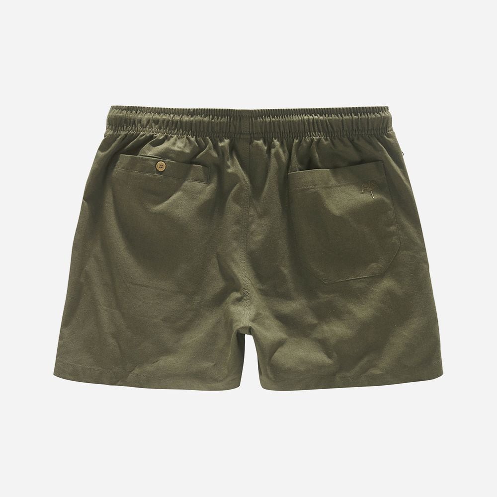 Army Linen Shorts Army