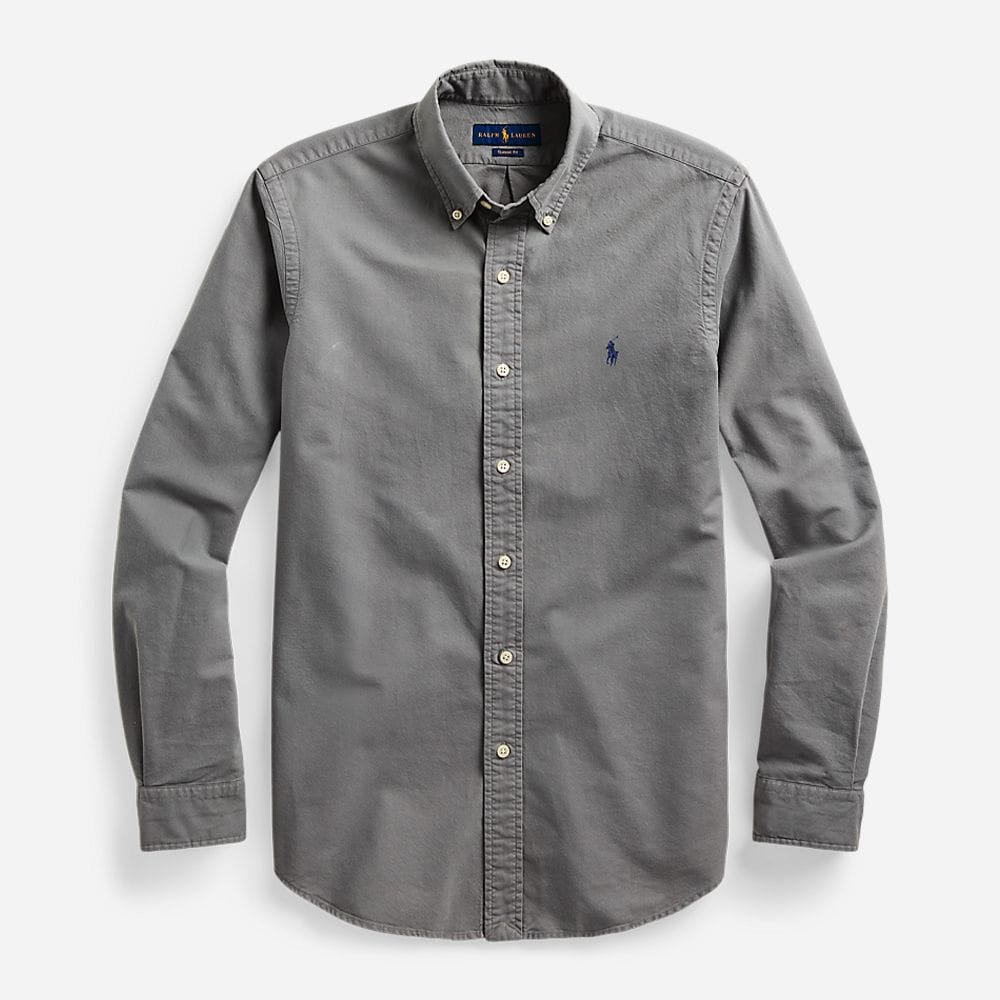 Slbdppcs-Long Sleeve-Sport Shirt Perfect Grey