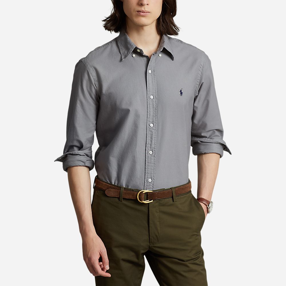 Slbdppcs-Long Sleeve-Sport Shirt Perfect Grey