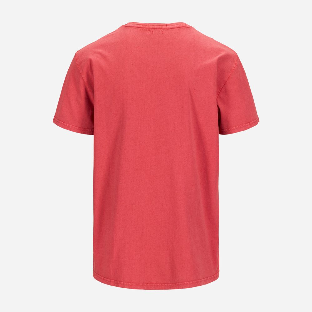 Sscnpkcmslm1-Short Sleeve-T-Shirt Sunrise Red