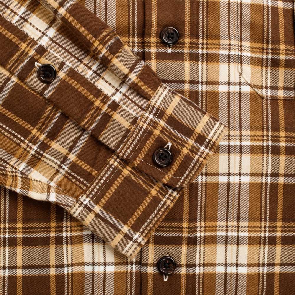 Clrngrs-Long Sleeve-Sport Shirt 5706 Brown/Khaki Multi